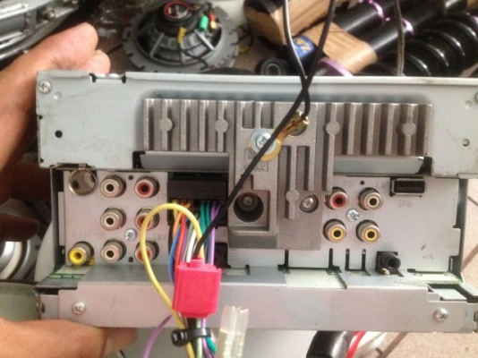 PIONEER FH 780 DVD MP3 USB ลายเอ้า3ชุดเก่าญี่ปุ่นเเท้สภาพสวยใช้งานปกติ