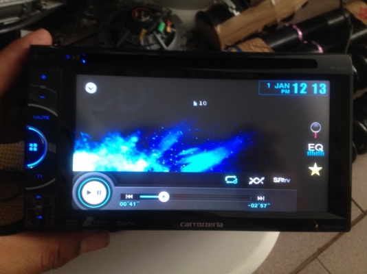 PIONEER FH 780 DVD MP3 USB ลายเอ้า3ชุดเก่าญี่ปุ่นเเท้สภาพสวยใช้งานปกติ