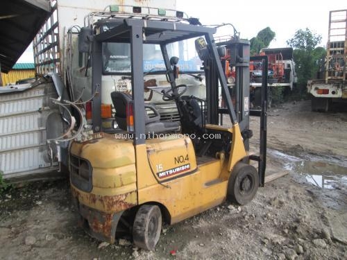 รถยก รหัสสินค้า : 80904388 ยี่ห้อ : MITSUBISHI รุ่น : FG15