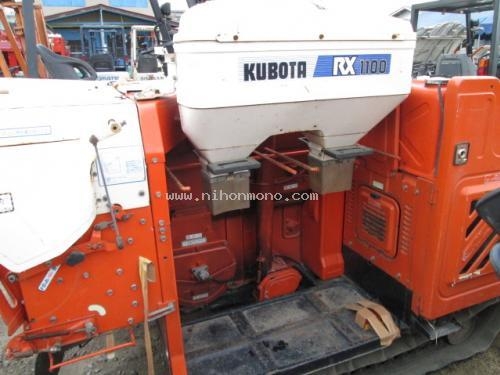 รถเกี่ยวข้าวนั่งขับ รหัสสินค้า : 13001476 ยี่ห้อ : KUBOTA รุ่น : RX1100