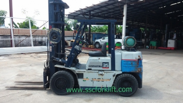 ขายรถยก KOMATSU FG35-5  เสาสูง 6 เมตร แผงงาสไลด์