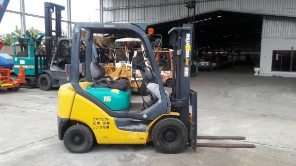 ขายรถยก KOMATSU FG15-18 เสาสูง 3 เมตร ขายรถยก KOMATSU FG15-18 เสาสูง 3 เมตร