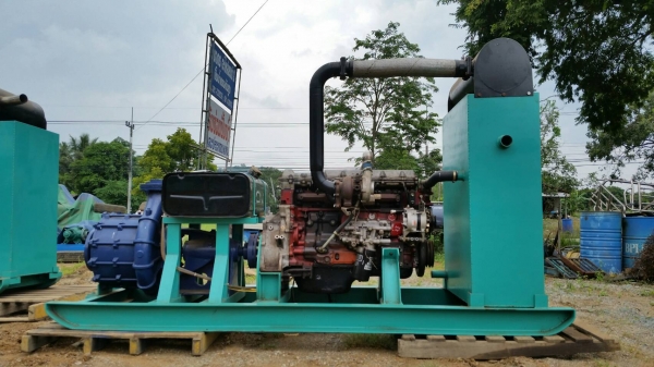 ยังประกอบเครื่องยนต์ชนปั๊มน้ำกันทุกวันเหมือนเดิม ปั๊มน้ำแรงดันสูงชนเครื่องยนต์ดีเซล คัดเครื่องดีชนปั๊มขยายช่องน้ำใหญ่ ทำให้ได้น้ำที่มากกว่าปั๊มทั่วไปเป็นเท่าตัว