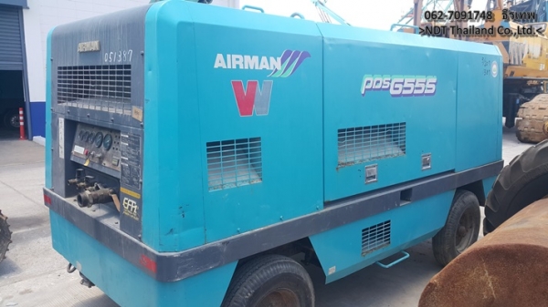 ปั้มลม Airman PDSุ655s นำเข้าญี่ปุ่น สภาพสวยมาก โทร.062-709-1748 แบงค์