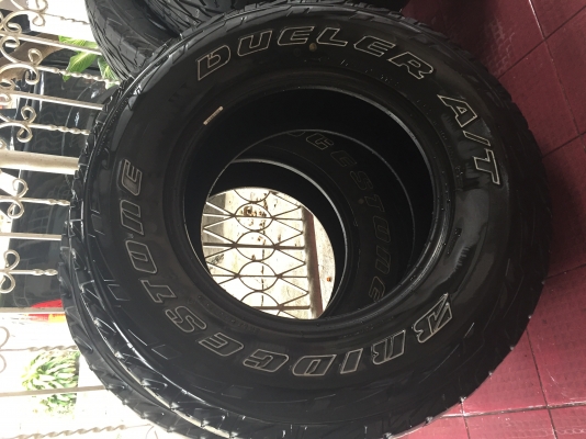 ขายยาง บริดสโตน 265-70r16 ดอกสวยๆปี12 ราคา4000