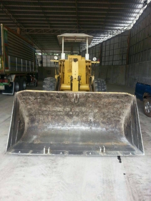 ขายตักล้อยาง KOMUTSU 510 สภาพพร้อมใช้งาน ต่อแขน ขยายบุ๊กกี่แล้ว