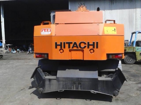 ขายรถขุดล้อยาง HITACHI รุ่น WH 04 ขนาดเท่า PC 100