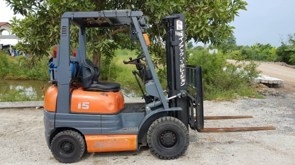 ขายด่วนรถยก TOYOTA 6FG15ยก1.5ตันเสาสูง3เมตรทูฟรีแผ่งงาสไลย์ได้ยางตัน4เส้นรถนอกนำเข้ายังไม่เคยใช้งานในเมืองไทยเลย=รุ่นใหม่ขายถูกๆๆ