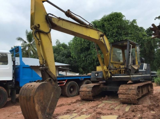 ขาย 265,000 KOBELCO sk 120 Mark 1เครื่อง ISUZU-6BB1-145 แรง  โช่หนา เอวแน่น  เอกสารชื้อขาย รถอยู่ จ.มหาสารคาม  090-772-3710 090-772-3708