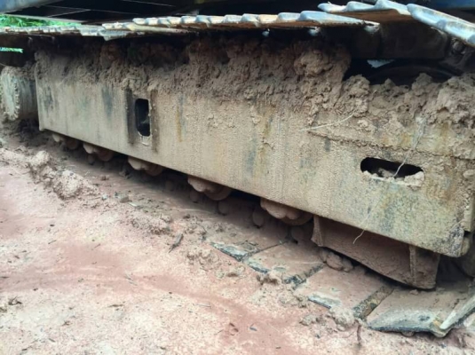 ขาย 265,000 KOBELCO sk 120 Mark 1เครื่อง ISUZU-6BB1-145 แรง  โช่หนา เอวแน่น  เอกสารชื้อขาย รถอยู่ จ.มหาสารคาม  090-772-3710 090-772-3708