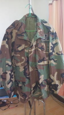 Jacketfield m65 woodland1100รวมส่ง(ติดจอง)