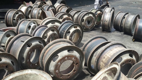 ขายกระทะ10ล้อขอบ20สภาพดีๆลูกละ1100บาทมี200 ลูก