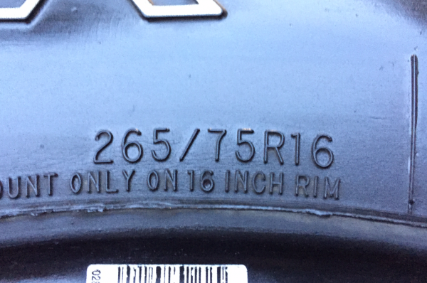 ยาง All COOPER 265 75 16 ปี13 พร้อมใช้งาน ราคาไม่แพง