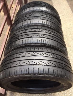 ยาง Firestone 205 55 16 ปี15 ดอกเต็ม ไม่มีปะ ราคาไม่แพง