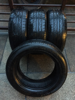 ยาง Firestone 205 55 16 ปี15 ดอกเต็ม ไม่มีปะ ราคาไม่แพง