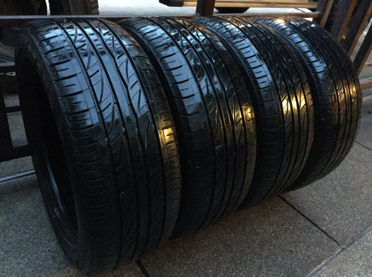 ยาง Firestone 205 55 16 ปี15 ดอกเต็ม ไม่มีปะ ราคาไม่แพง