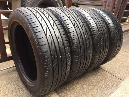 ยาง Firestone 205 55 16 ปี15 ดอกเต็ม ไม่มีปะ ราคาไม่แพง