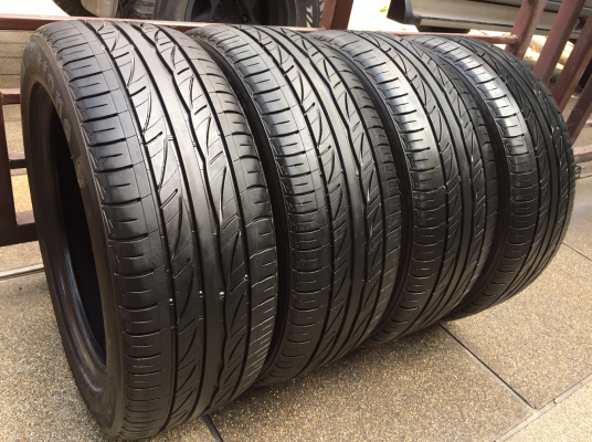 ยาง Firestone 205 55 16 ปี15 ดอกเต็ม ไม่มีปะ ราคาไม่แพง