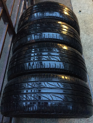 ยาง Firestone 205 55 16 ปี15 ดอกเต็ม ไม่มีปะ ราคาไม่แพง