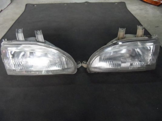 ขาย ไฟหน้ารถยนต์มือสอ HONDA CIVIC ปี 92 มือสอง ของแท้ นำเข้าจากญี่ปุ่น