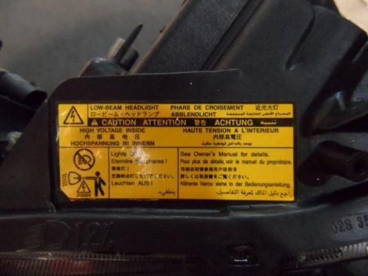 ขาย ไฟหน้ารถยนต์มือสอง ซีนอน xenon ครบชุด TOYOTA Harrier ตัว 2 มือสอง ของแท้ นำเข้าจากญี่ปุ่น