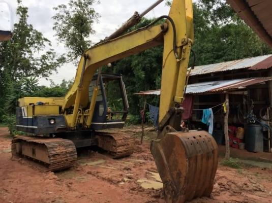 ขาย 235,000 KOBELCO sk 120 Mark 1เครื่อง ISUZU-6BB1-145 แรง  โช่หนา เอวแน่น  เอกสารชื้อขาย รถอยู่ จ.มหาสารคาม  090-772-3710 090-772-3708