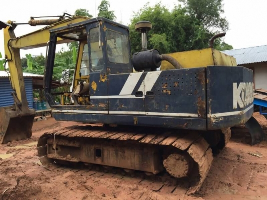 ขาย 235,000 KOBELCO sk 120 Mark 1เครื่อง ISUZU-6BB1-145 แรง  โช่หนา เอวแน่น  เอกสารชื้อขาย รถอยู่ จ.มหาสารคาม  090-772-3710 090-772-3708