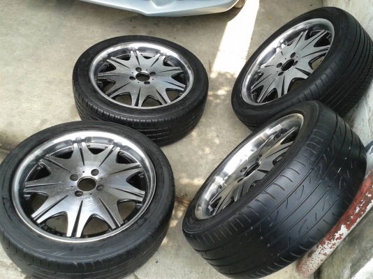 ขอบ17นิ้ว4รู100 พร้อมยาง ชุดนี้ ราคา 6500 บาท