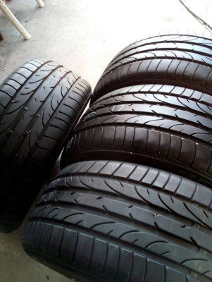 225/50R17  BRIDGESTONE  POTENZA RE-050  RUNFLAT   ชุด 4 เส้น.  tel.081-427-3941