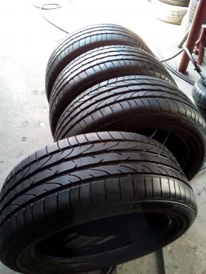 225/50R17  BRIDGESTONE  POTENZA RE-050  RUNFLAT   ชุด 4 เส้น.  tel.081-427-3941