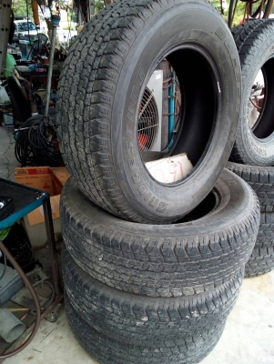 255/65R17 BRIDGESTONE DUELER H/T 840 ชุด 4 เส้น. tel.081-427-3941 255/65R17 BRIDGESTONE DUELER H/T 840 ชุด 4 เส้น. tel.081-427-3941