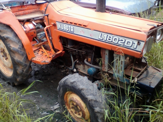 ขายรถไถเล็กคูโบต้า2เพลาพร้อมเทรนเล่อสภาพดีไม่แพง