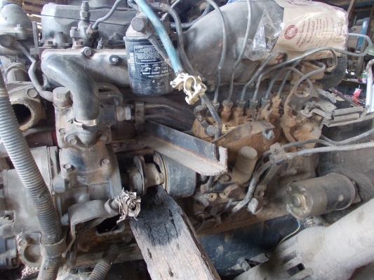 เครื่อง HINO HO7D พร้อมใบคุม