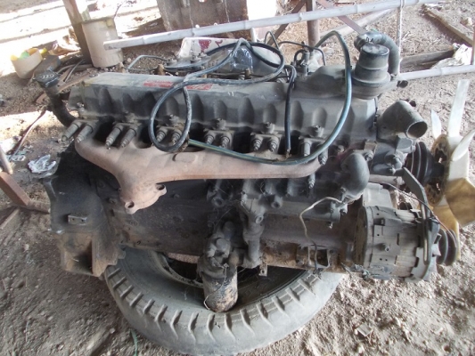 เครื่อง HINO HO7D พร้อมใบคุม