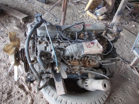 เครื่อง HINO HO7D พร้อมใบคุม