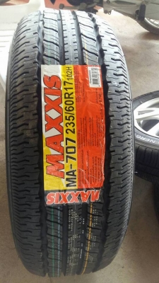 ขายยางใหม่ปี16 maxxis ma-707 235/60r17   สนใจติดต่อ ตาเล็ก ล้อและยางครับ 081-3747940