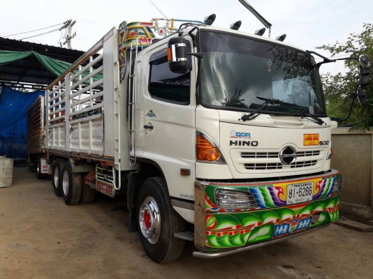 ขายรถบรรทุกสิบล้อ HINO เครื่อง 260 แรง 2 เพลา ปี 47 กระบะเหล็กไม่ดัมพ์อู่เอสที มีระบบลากพ่วง ทะเบียนพร้อม