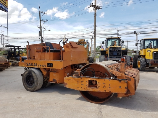 มาใหม่ !! ขายรถบด SAKAI TW100 รถเก่านอกสวย นำเข้าจาก USA ไม่เคยใช้งานในไทย สภาพเดิมๆ เอกสารครบ