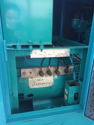เครื่องปั่นไฟ 25 KVA. เก่าญี่ปุ่นไฟ 110/220 ได้เดิมๆ
