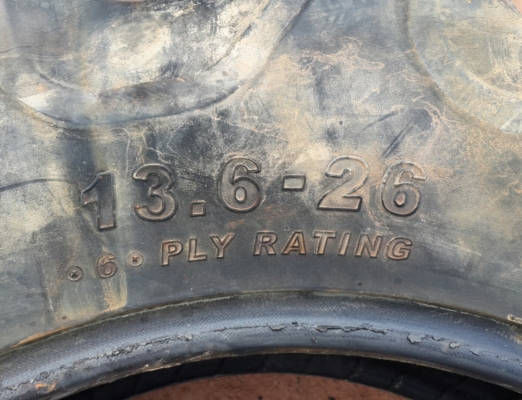 ยางหลังคูโบต้า 45 47แรง OTANI