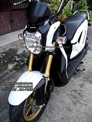 ZOOMER-X ปี15 สีขาว ตัวTOP ราคา 35,900 โอนให้ฟรีๆ