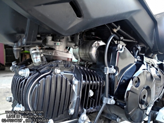 HONDA MSX สีขาว ไมล์ 4000โล ปี2016 ราคา 47,900 โอนให้ฟรีๆ