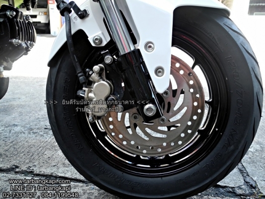 HONDA MSX สีขาว ไมล์ 4000โล ปี2016 ราคา 47,900 โอนให้ฟรีๆ