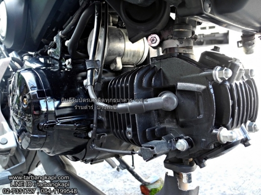 HONDA MSX สีขาว ไมล์ 4000โล ปี2016 ราคา 47,900 โอนให้ฟรีๆ