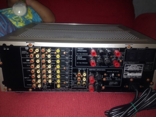 PIONEER VSA 750 เก่าญี่ปุ่นเเท้ใช้ไฟ100V ใช้งานได้ปกติ PIONEER VSA 750 เก่าญี่ปุ่นเเท้ใช้ไฟ100V ใช้งานได้ปกติ