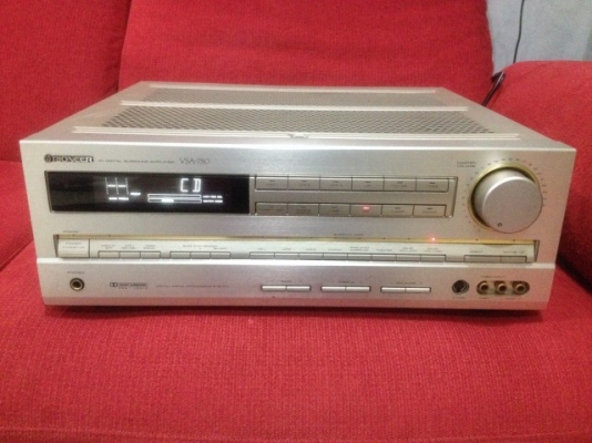 PIONEER VSA 750 เก่าญี่ปุ่นเเท้ใช้ไฟ100V ใช้งานได้ปกติ PIONEER VSA 750 เก่าญี่ปุ่นเเท้ใช้ไฟ100V ใช้งานได้ปกติ