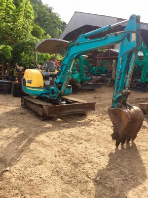 KOBOTA K035-3 ขนาดPC-35 <คอลโทนสั้นปั๊มนิ้วมีลายแย๊ก> รถเก่านอกแท้มีเอกสาร☎️ติดต่อ 085-5632278 (ราคาต่อรองได้)