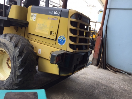 **รถนอกขายถูก**ขายรถตัก WA100-3 สภาพสวยราคา 1,100,000บาท จากญี่ปุ่นแท้100\% โทร 081-1463244(เจ๊สุ)