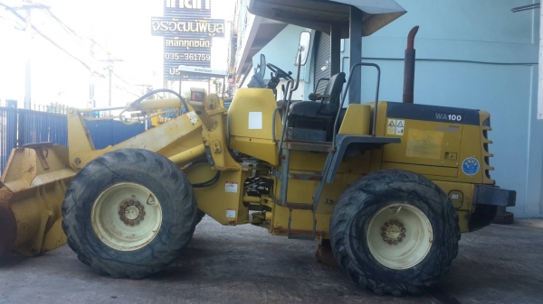 **รถนอกขายถูก**ขายรถตัก WA100-3 สภาพสวยราคา 1,100,000บาท จากญี่ปุ่นแท้100\% โทร 081-1463244(เจ๊สุ)