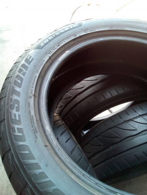 205/55R16  BRIDGESTONE  POTENZA RE-002  ชุด 4 เส้น.  tel.081-427-3941
